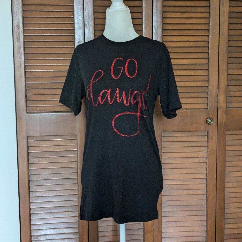 Georgia Bulldawgs Black and Red T-Shirt